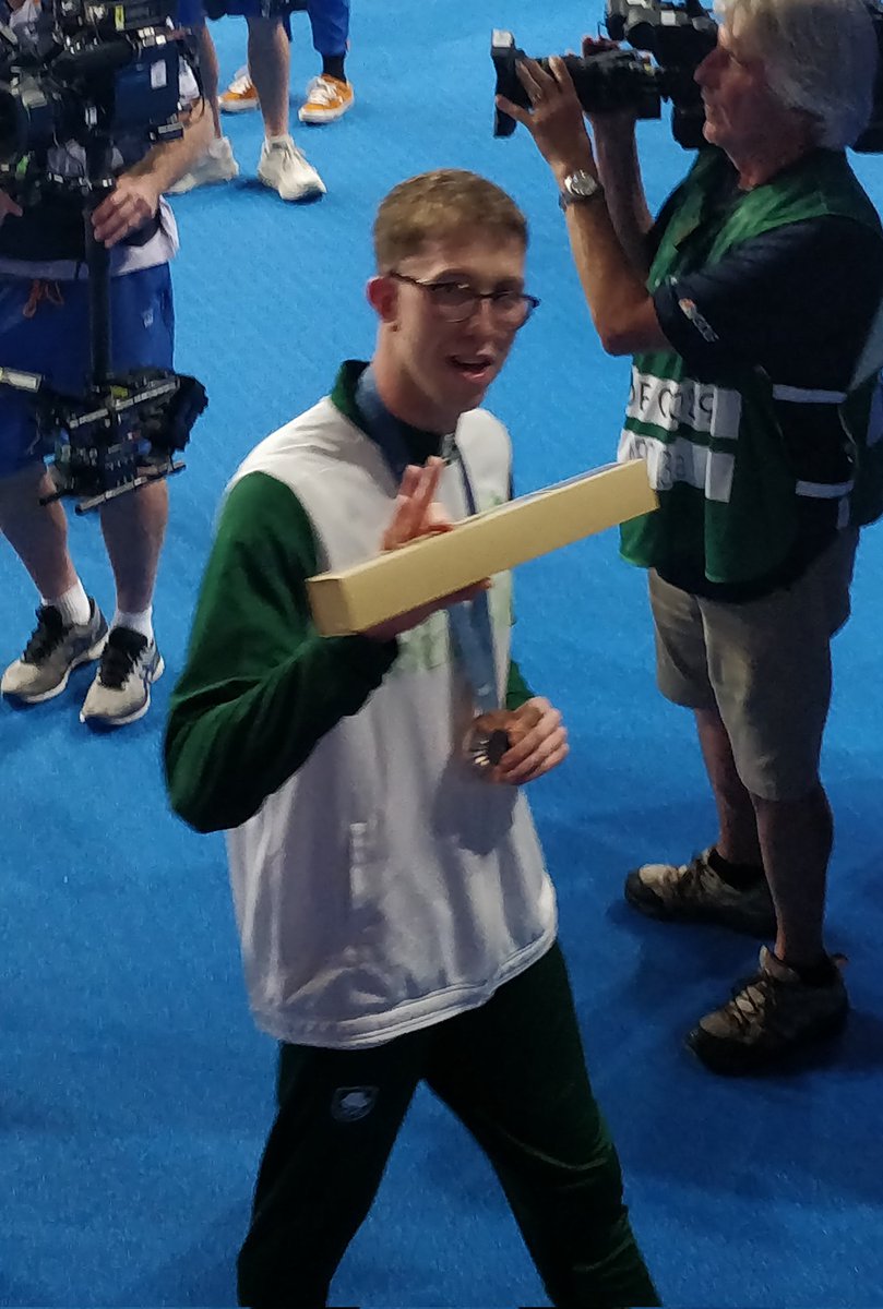 ciaranfayne's tweet photo. Olympics Day 3 part 2, another 🥉 medal for Ireland, unreal atmosphere! https://t.co/72VPyxGGE2