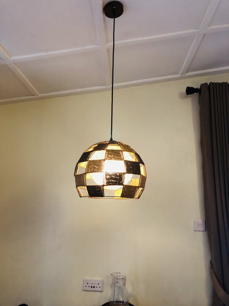 56africatours's tweet photo. #AlphabetChallenge #WeekEforElectricity
Beautiful light at Dutchess Hotel in Fort Portal, Uganda. https://t.co/pU0uEuquo6