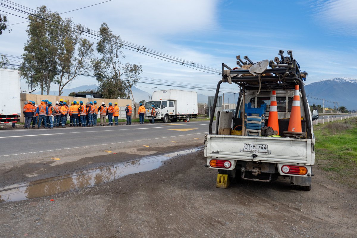 Finalmente tras 62 horas llegan los equipos de Enel a la comuna…
