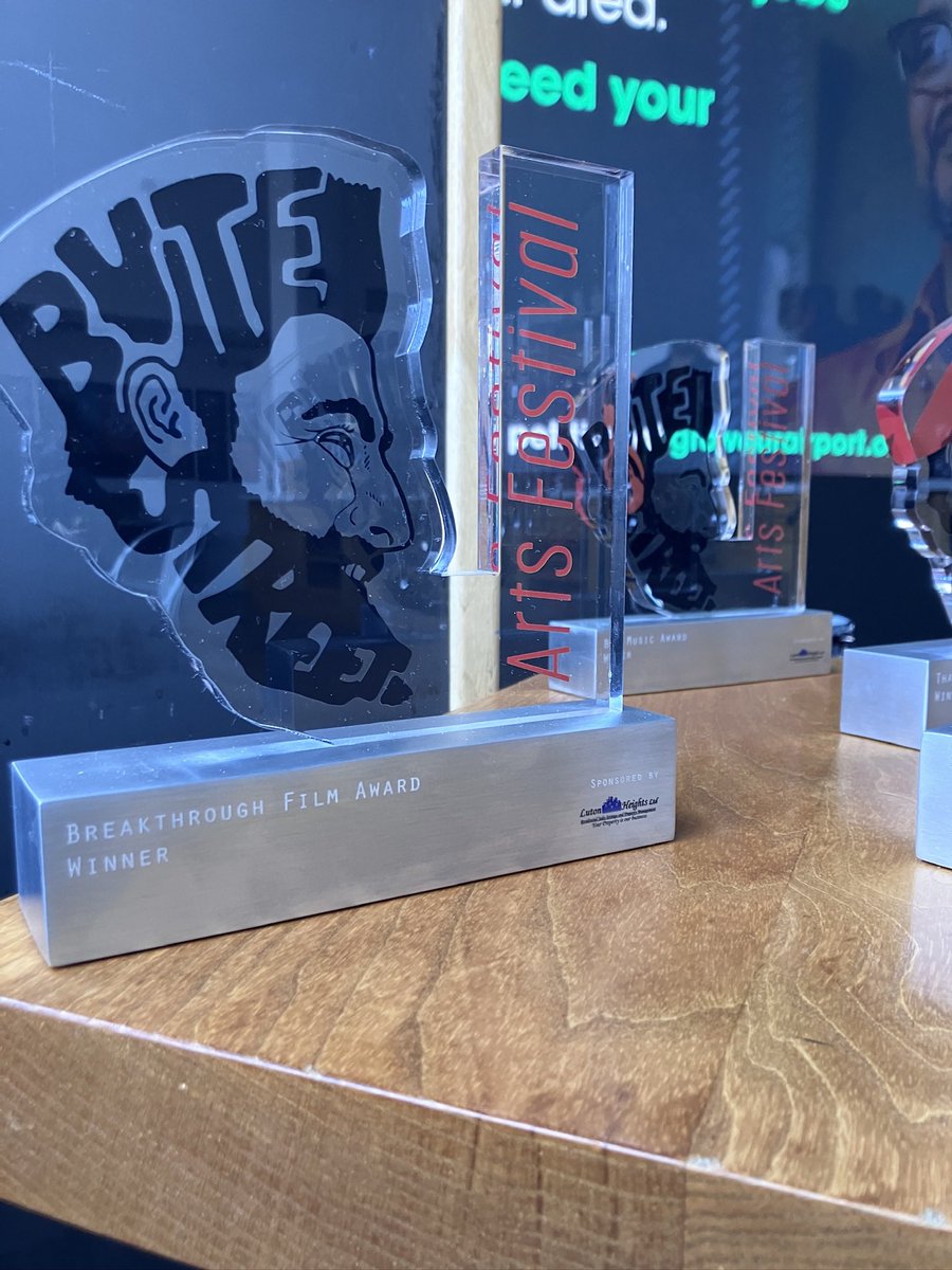 We won the breakthrough film award! 

@ButeStreetFest Brilliant festival, can’t wait for next year 

Thank you to everyone who supported us and came along 👊🏽