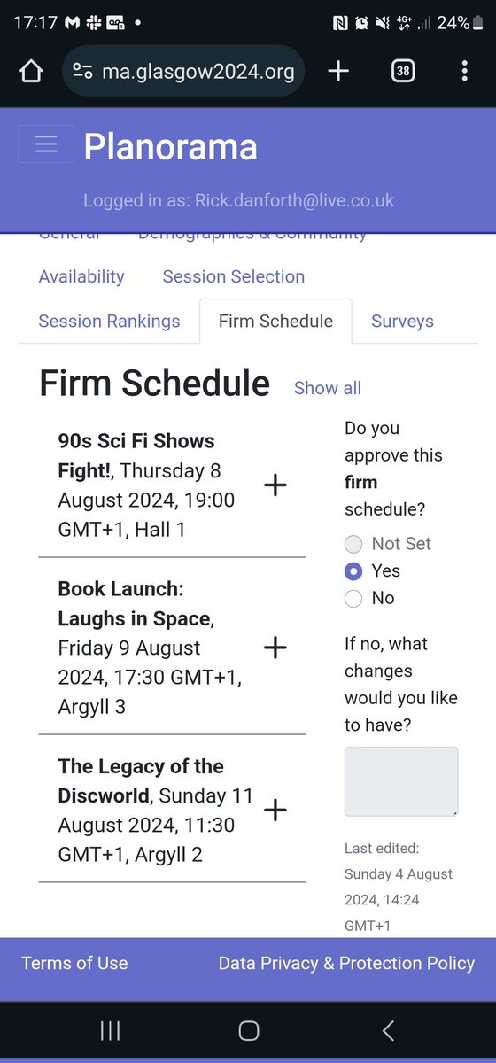 Rick_and_Write's tweet image. My time at @Glasgowin2024 just got even better. I&apos;m now spending Thursday night debating what the best Sci fi show of the 90&apos;s is.

Honestly this weekend is becoming the thing of dreams!