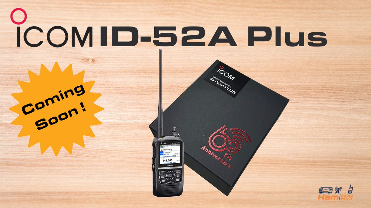 BillDroneReview's tweet photo. All we know about the Icom ID-52A Plus #IcomAmerica
#IcomID52APlus
Icom ID-52A Plus Coming Soon ! https://t.co/zeEx2QrmW5โฆ via @YouTube https://t.co/xxFp63xLEs