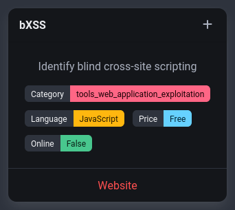 rawsec_cyber's tweet photo. New tools were added on the #Rawsec #Cybersecurity Inventory
@noraj_rawsec added
๐ gftrace by @leandrofr0es
๐ BOF launcher by @MichalZiulek and mzet at Z-Labs
๐ IMDSpoof by @GrahamHelton3
๐ bXSS by @lewisardern
https://t.co/7gbYMgToRq https://t.co/3FeEq8hCnc