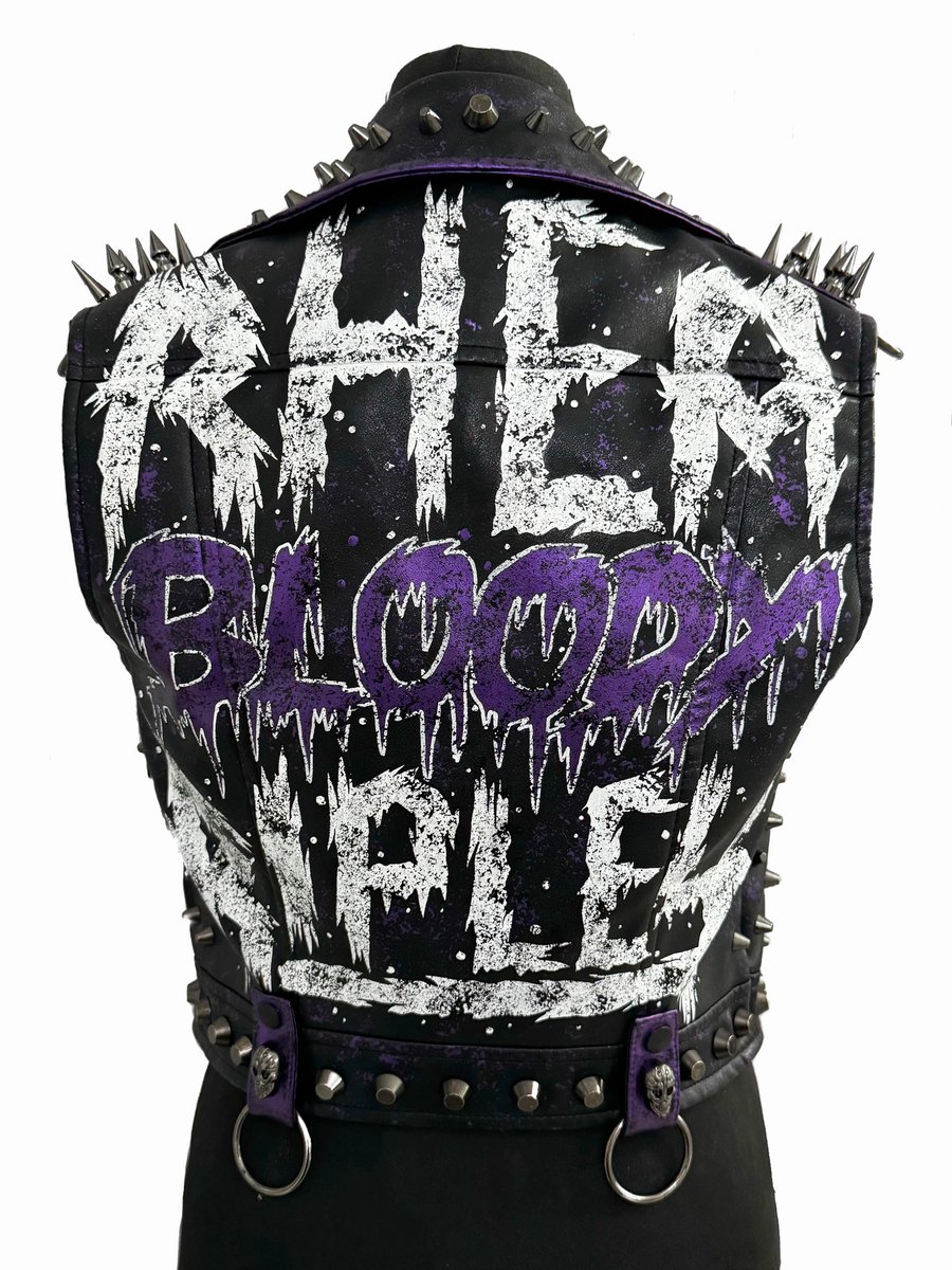 sotuclothing's tweet photo. The Brutality Tour 2024 rolls on for Rhea ‘Bloody’ Ripley @RheaRipley_WWE #SummerSlam https://t.co/Lb9CITclAl
