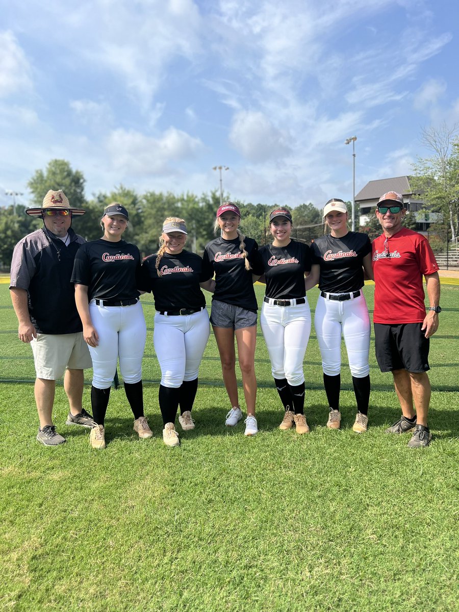 Finished the season with 5 signed college players and 7 more college commits!  We will def. miss our Seniors! Need a 26/27 pitcher wanting to play in college to add some depth to our pitching staff. Please text or call Coach Michael @ 843-251-4545 if you’re interested. #CardsUp