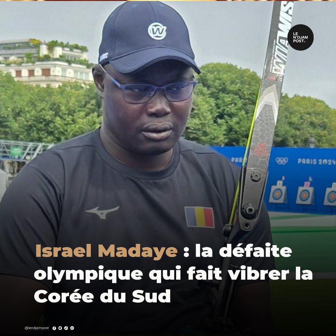 La défaite de l’archer tchadien Israel Madaye aux des Jeux Olympiques de Paris l'a propulsé sous les feux des projecteurs à des milliers de kilomètres de son pays natal et de la capitale française.👉🏽urlz.fr/rxTR #Parigi2024 #Tchad