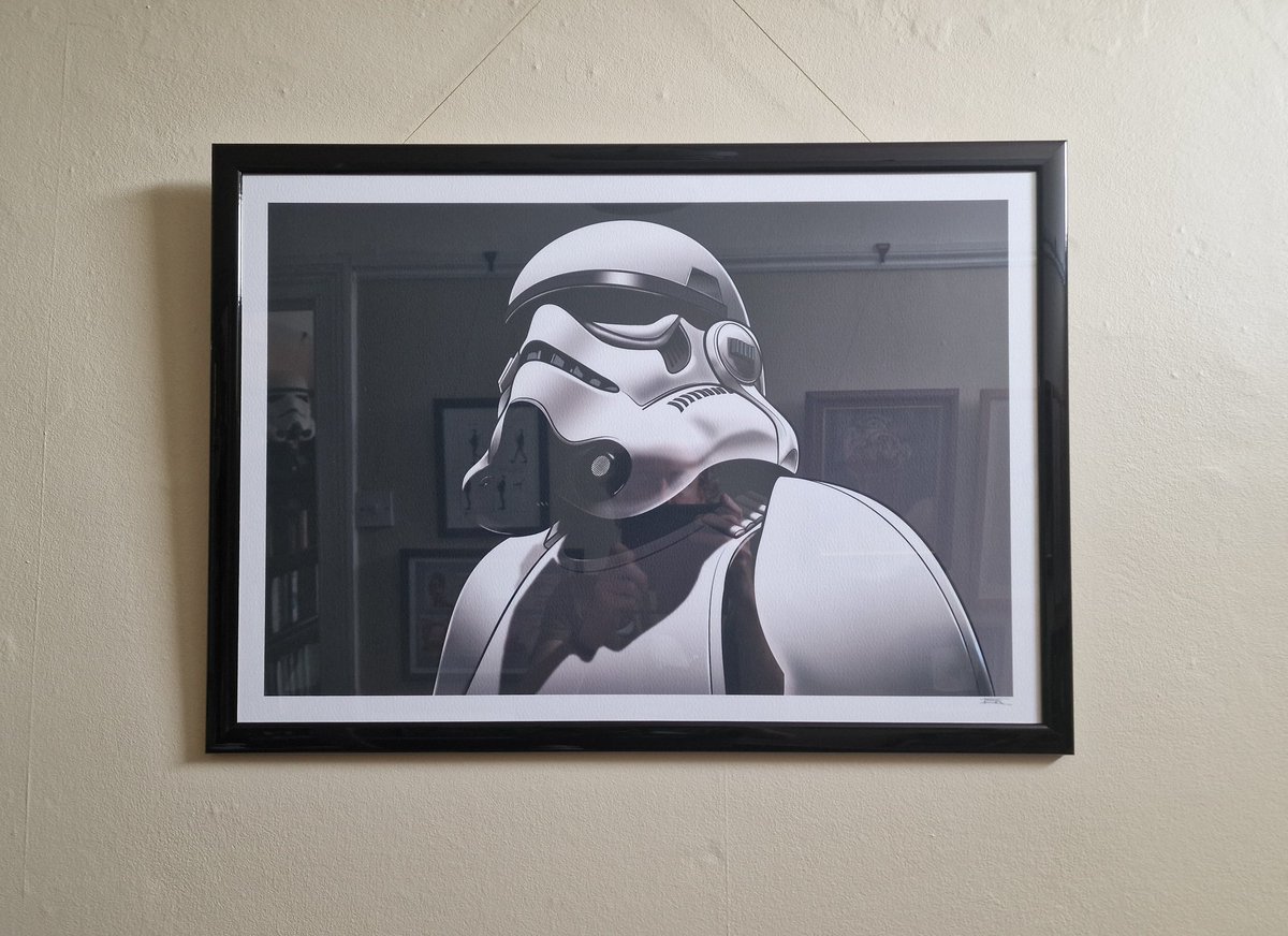 TimAHarwood's tweet photo. Finally this print from @tokyosexwhale is up on the wall after it has been beautifully framed by @pictoremgallery (like always) https://t.co/cPVQUje8QC