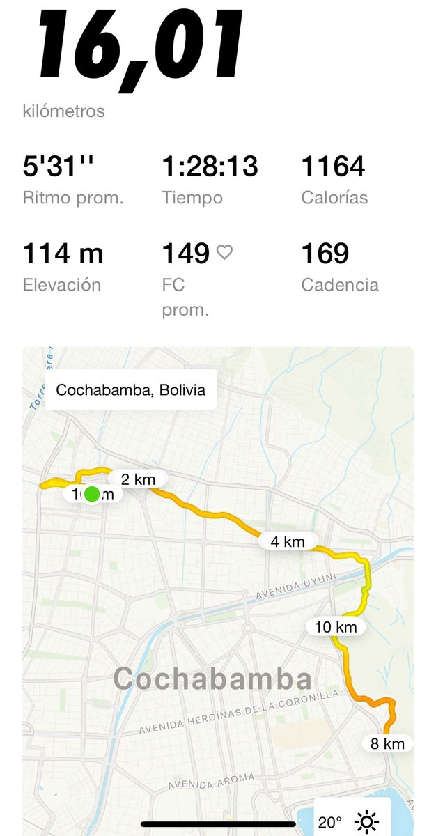 RClaure_nefro's tweet image. #JustDoItSunday 🏃🏻‍♂️ #Run4Kidneys 🫘 #KidneysRunners #850Challenge 🎗️