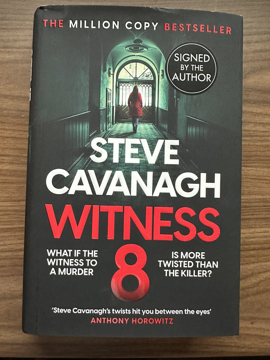 Can’t wait to get stuck into the new #eddieflynn Thanks <a href="/SteveCavanagh_/">Steve Cavanagh</a> And big hugs to <a href="/mearns_tracy/">Mrs C</a> Get Well Soon