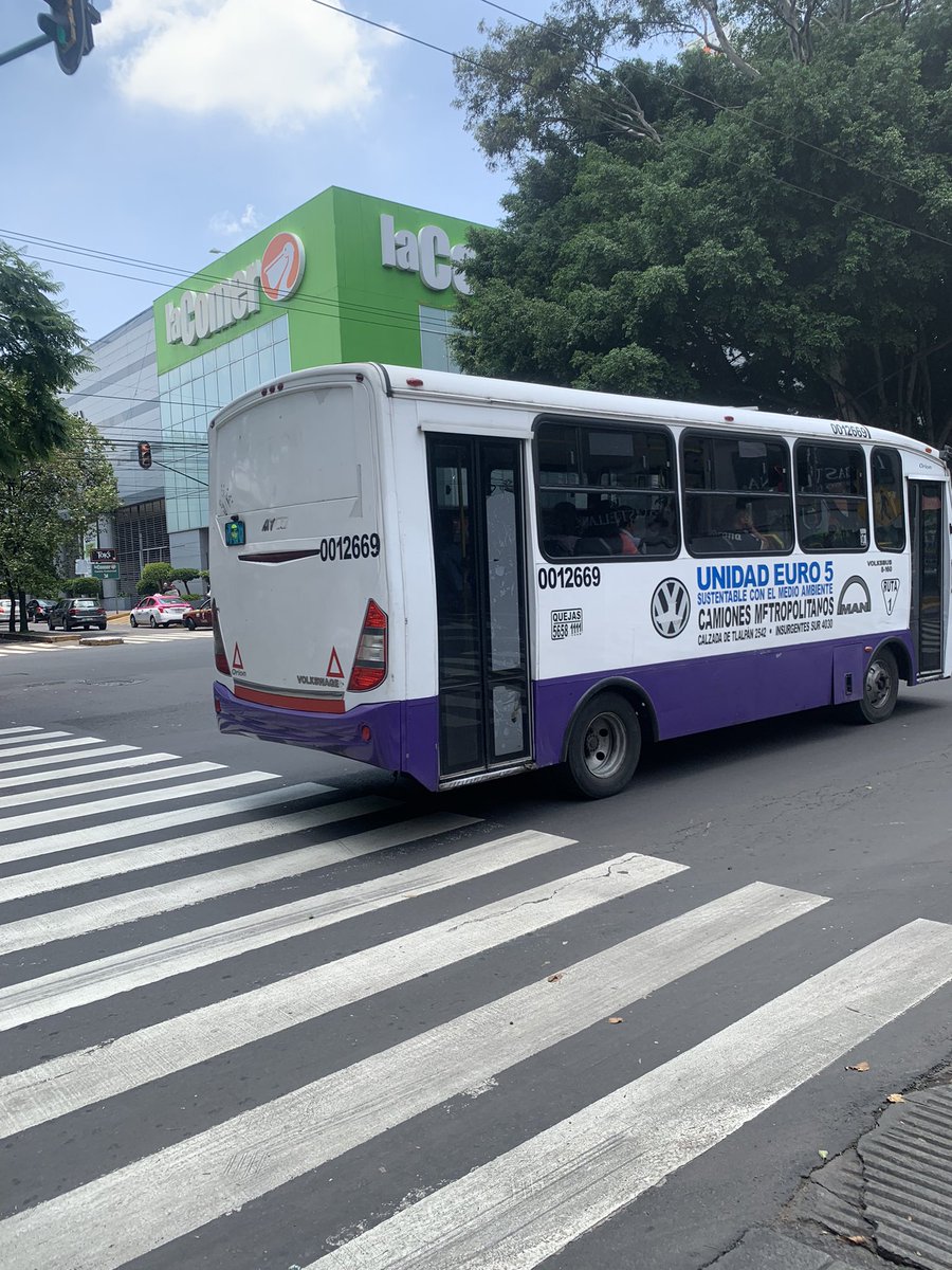 LaRomerodeTerreros (@laromeroterrero) on Twitter photo Transporte concesionado a exceso de velocidad, circulando sobre Miguel Ángel de Quevedo, sin placas
<a href="/LaSEMOVI/">Secretaría de Movilidad CDMX</a> <a href="/SSPCMexico/">Secretaría de Seguridad y Protección Ciudadana</a> Transporte concesionado a exceso de velocidad, circulando sobre Miguel Ángel de Quevedo, sin placas
<a href="/LaSEMOVI/">Secretaría de Movilidad CDMX</a> <a href="/SSPCMexico/">Secretaría de Seguridad y Protección Ciudadana</a>