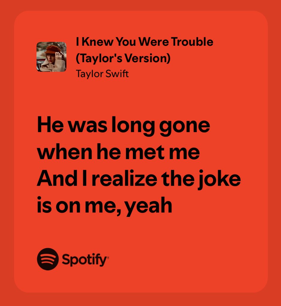 thatsthefunofme's tweet photo. i knew you were trouble by taylor swift was quite possibly inspired in part by the song i started a joke by the bee gees!
#ikywt #redtaylorsversion #beegees https://t.co/iG0sI6ShNc