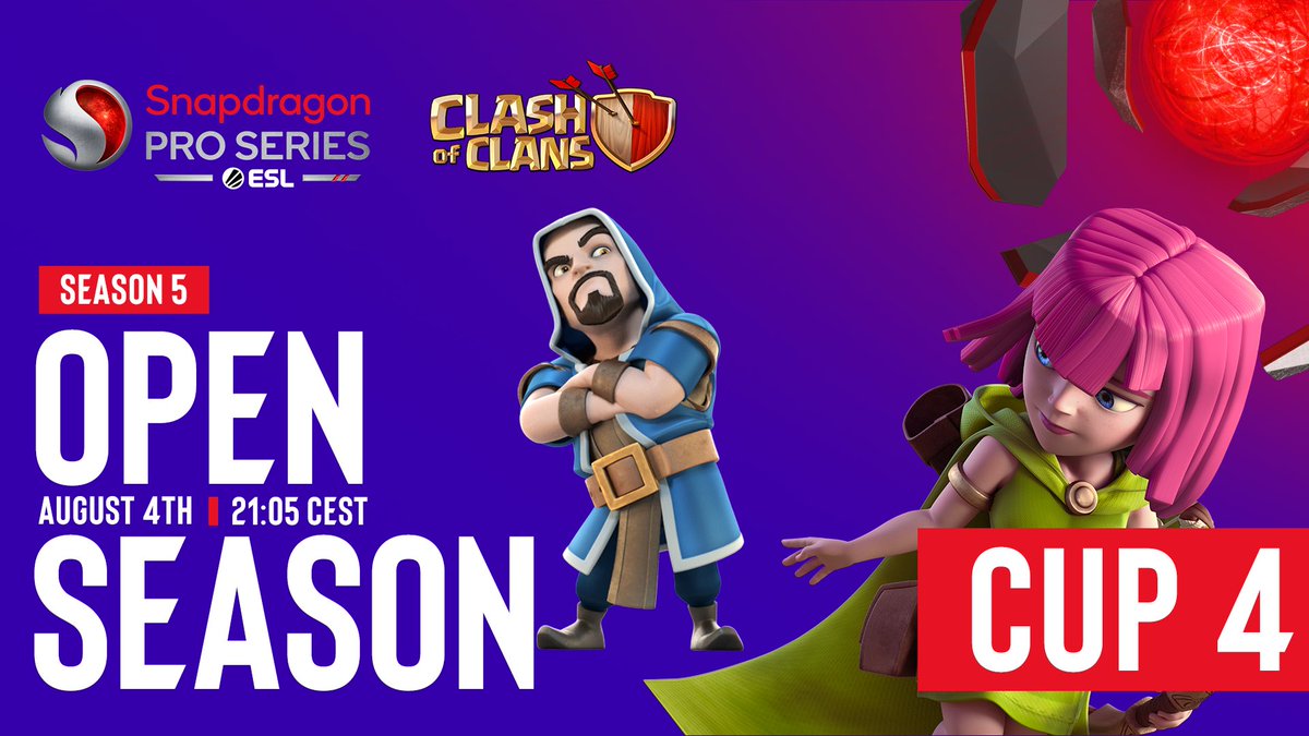 🔴 ESTAMOS EN DIRECTO

😎 Hora de conocer a los últimos clasificados!

🏆 <a href="/ESLClashofClans/">ESL Clash of Clans</a> - Q4 Día 2

⚔️ Marcos Esports 🆚 MillesimeMG
⚔️ Synchronic 🆚 Ice Empire
✅ SEMIS
✅ FINAL

👉 Clasificará el mejor equipo del qualy y otros 4 equipos por puntuación total

¡A