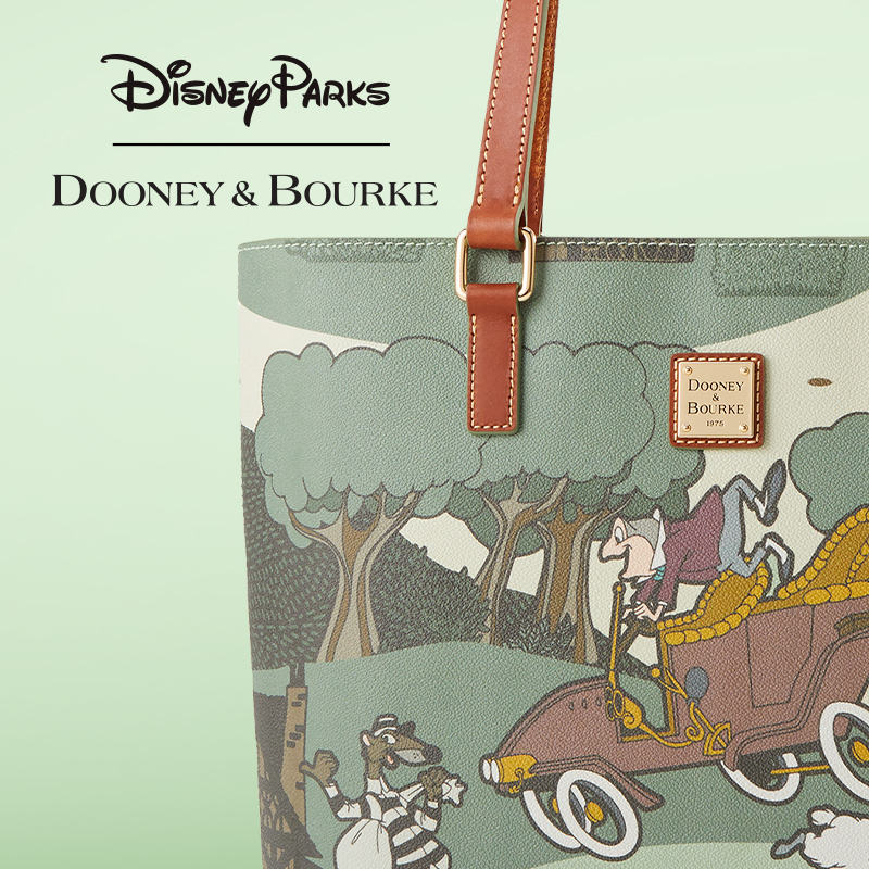 DisneyKeep's tweet image. Dooney &amp;amp; Bourke: Mr. Toad Wild Ride ~ August 13 on @disneystore #disneykeep