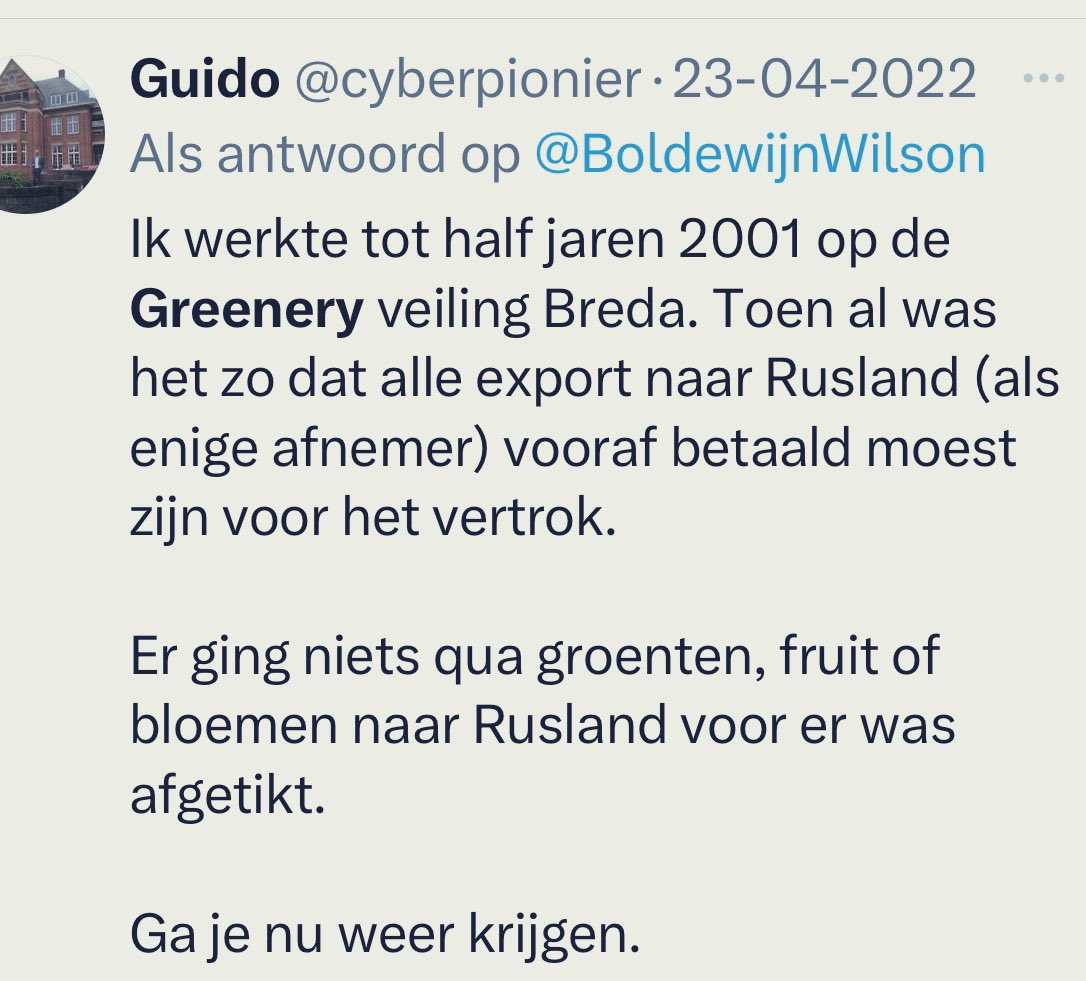 RosewaterGrp's tweet photo. @DF_AJ @MennoKortekaas @RoyGrinwis @HrhSven17852 @g900ap @ProofDisaster @afghanisaffron @envirosec @cyberpionier ja bij het 007 luchtfietser bat.

Na zijn BBT claimt de #groentepionier bij de greenery gewerkt te hebben in @breda https://t.co/RVFMqSOEKH