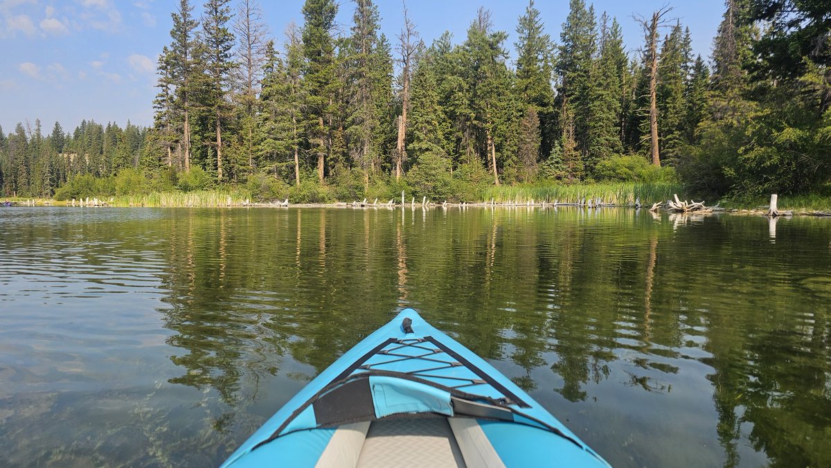 A peaceful morning on McConnell Lake.