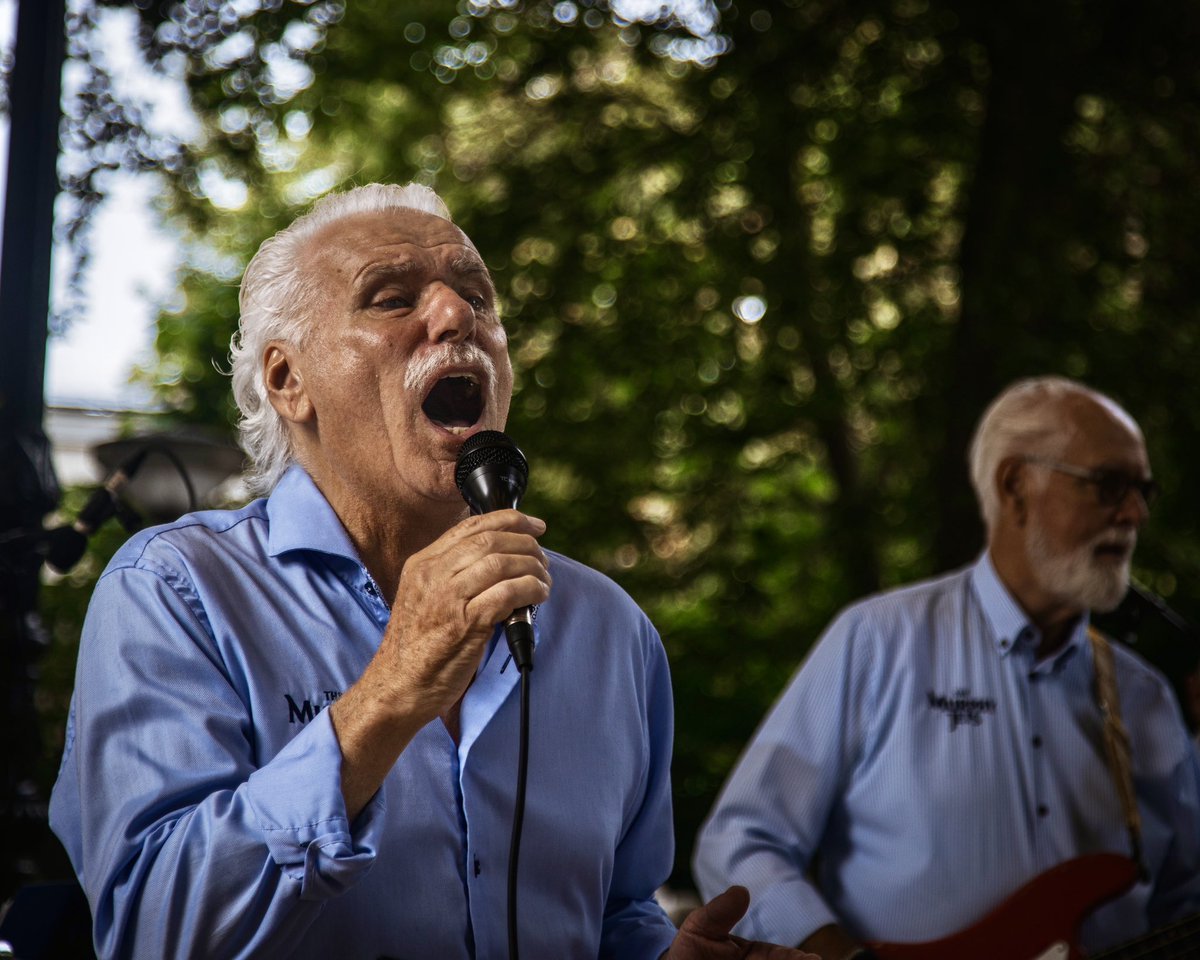 Murphy Jets tijdens het Houtmansplantsoenconcert vandaag