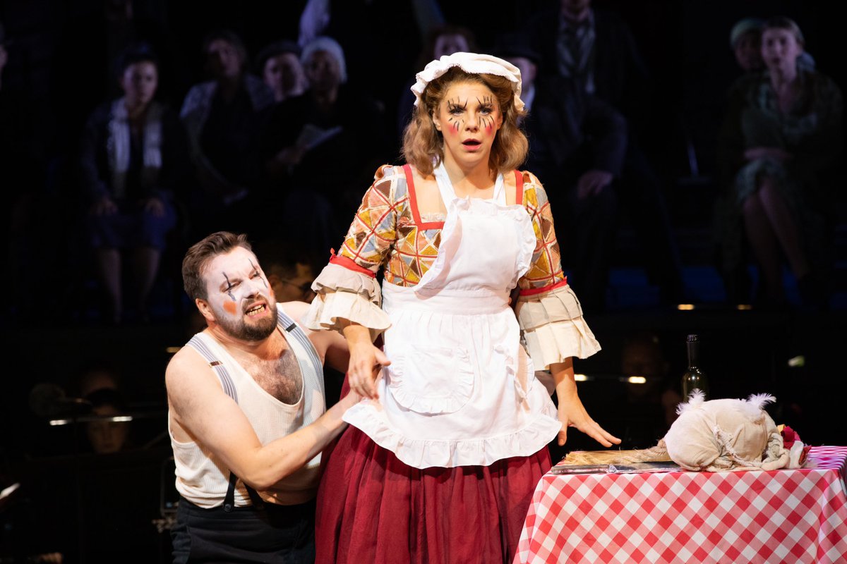 AliLanger's tweet photo. Some shows are a little harder to say goodbye to and this is one of them! 
I adored singing Nedda and it was sweetened by the gift of this glorious production. Thanks as always @JamesOHP and @DavidButtPhilip you’re pretty alright too. #OHPagliacci
📸Ali Wright https://t.co/FuKDTc7JSU