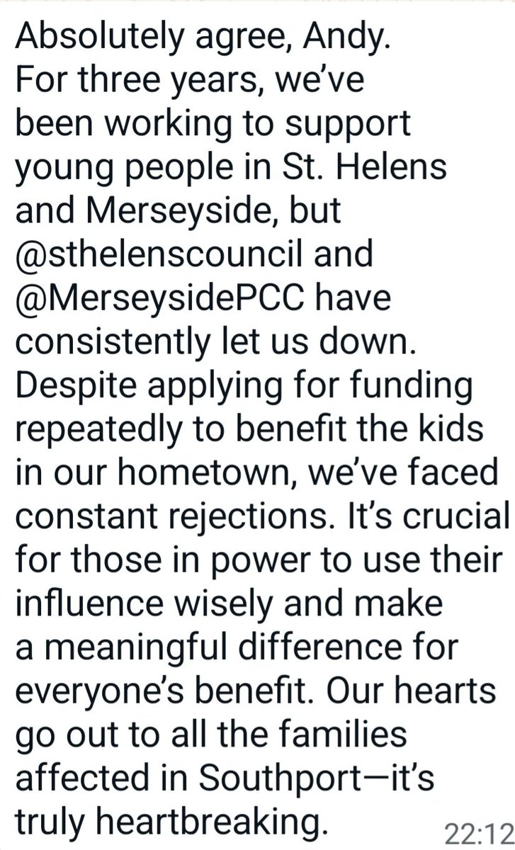 Martin Murray (@martinmurraybox) on Twitter photo More needs to be done <a href="/andrew_mikhail/">Andrew Mikhail</a> ๐ฏ
@DavidBainesMP <a href="/MerseysidePCC/">Merseyside's Police Commissioner Emily Spurrell</a> More needs to be done <a href="/andrew_mikhail/">Andrew Mikhail</a> ๐ฏ
@DavidBainesMP <a href="/MerseysidePCC/">Merseyside's Police Commissioner Emily Spurrell</a>