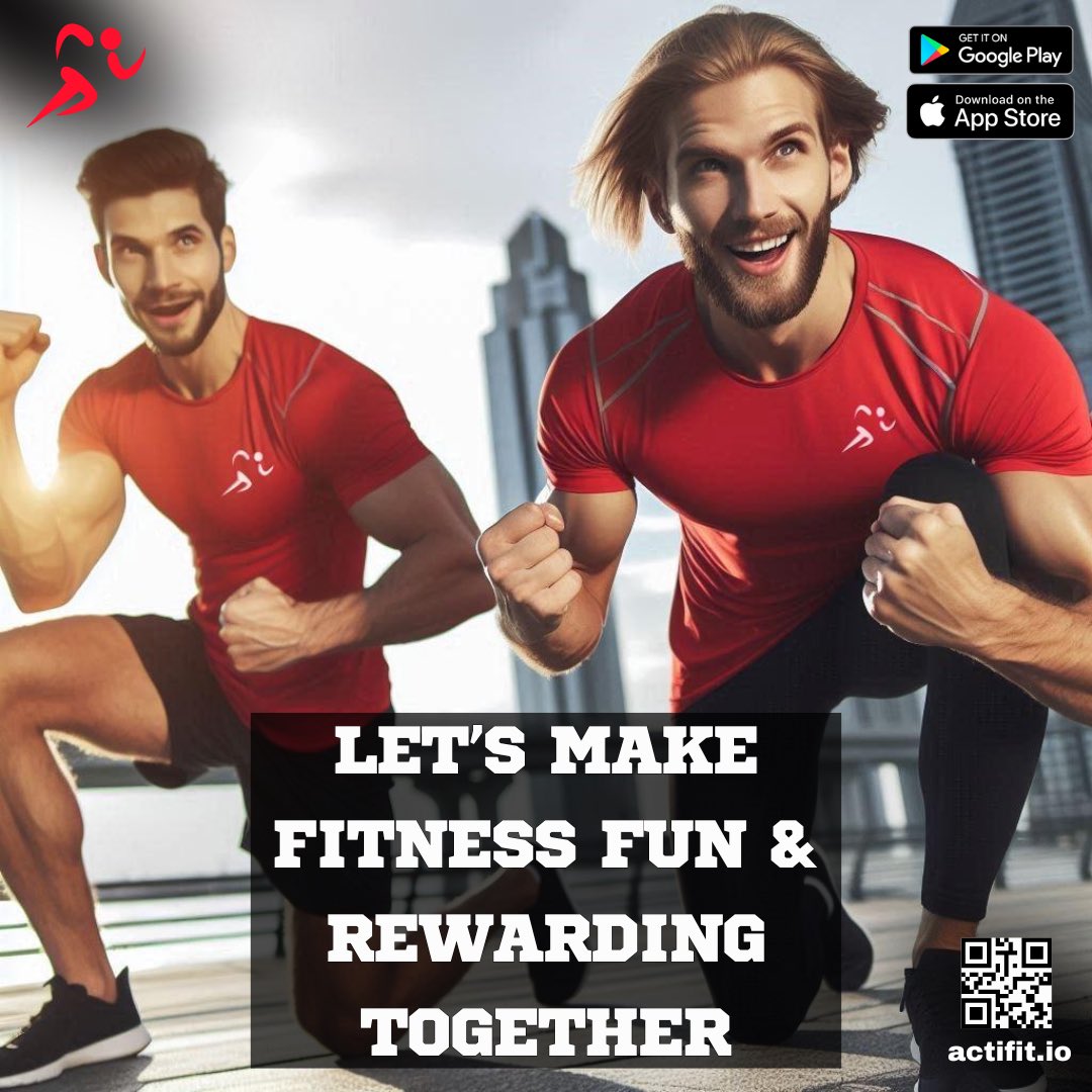 Actifit_fitness's tweet image. Tag your workout buddy❗️
Let’s make fitness fun &amp;amp; rewarding together💪🤑
#Hive #Actifit #WorkoutPartner #Rewards