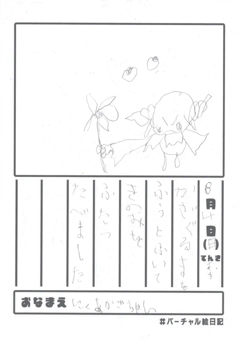 8月4日

#バーチャル絵日記 