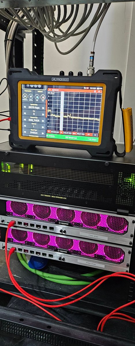 We were in Portugal this week installing two new <a href="/cpisatcom/">cpisatcom</a> downlink antennas, <a href="/SMicrowave/">Swedish Microwave</a> LNBs, <a href="/EvertzTV/">Evertz Microsystems</a> RF router, <a href="/PROMAX_news/">PROMAX Test & Measurement</a>  Atlas DVB-S2X analyser and commissioning two <a href="/AppearTVNorway/">Appear TV</a> X20s.