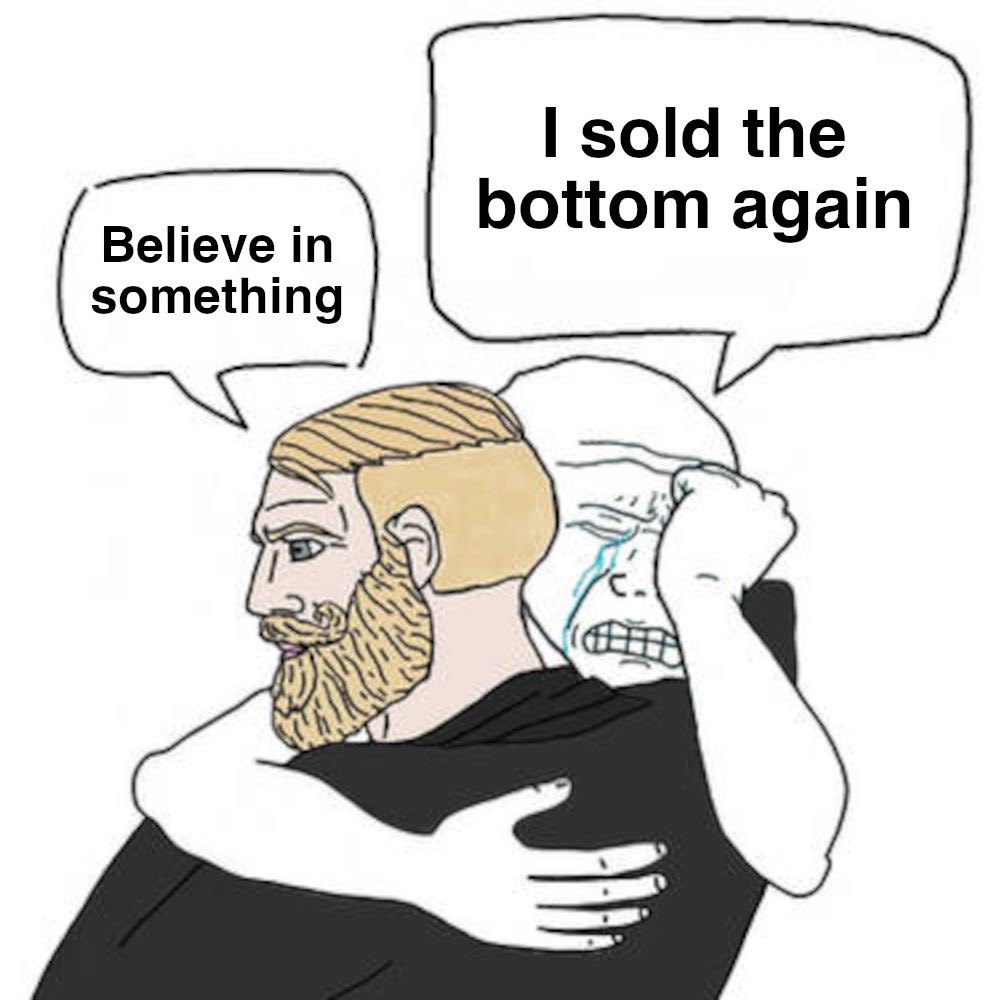 Now is clearly the time to $LOCKIN and believe in #SOMETHING

 CC6U42gdWtty41QCjWT784JMu4QNqj6K2Agk4uRzesCh