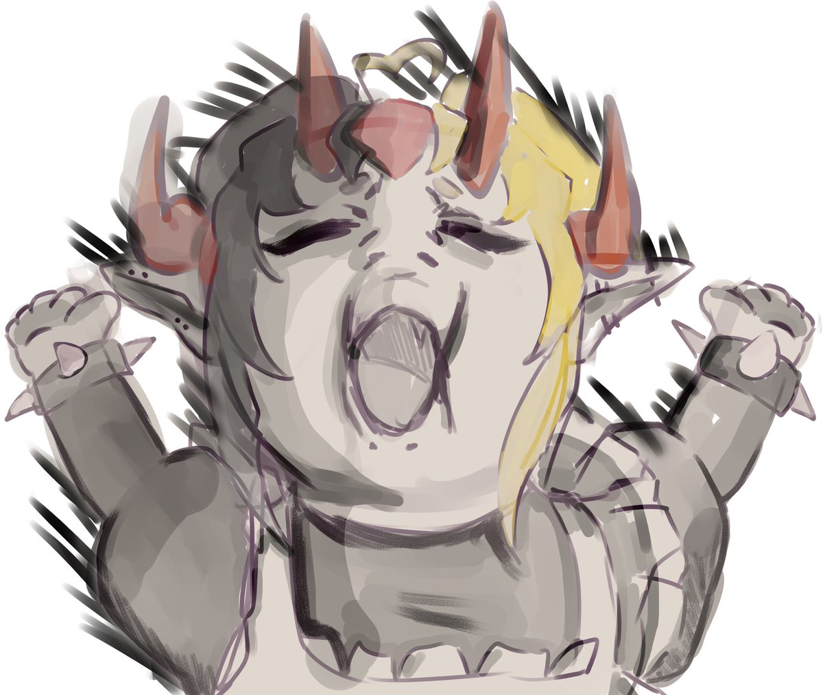 DukeDraconica's tweet image. had a wonderful stream today albeit a short one, we finished the last of my og ash babies (don’t worry more available for commission soon)
Thank y’all who came by today and thank you @Zerro_Xerro for the raid,exposing everyone to the ashbabies, i go eep now
#art