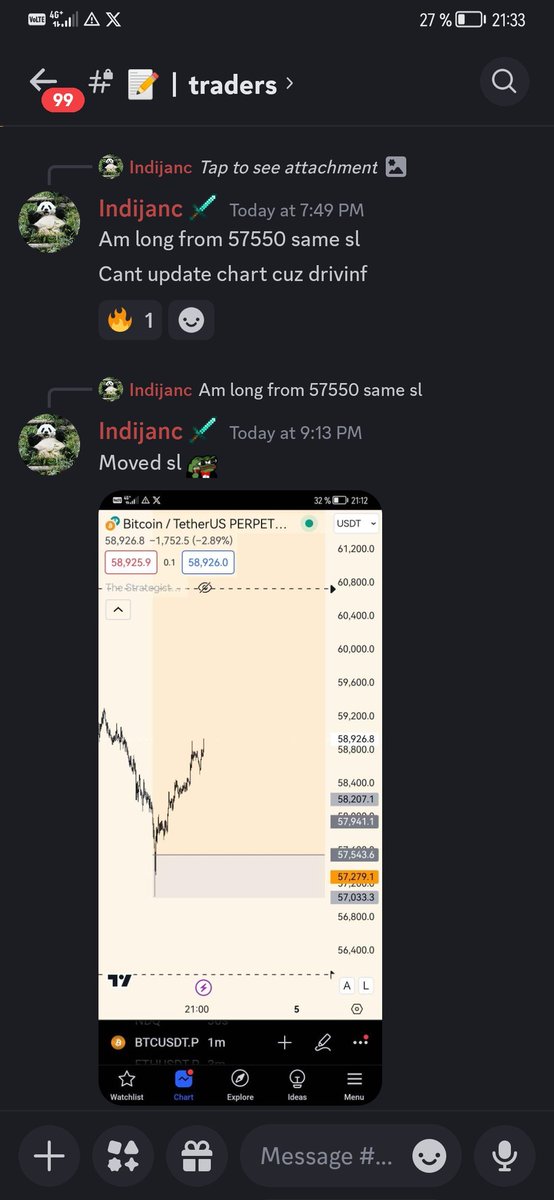 Have been away for almost half a year, came back 2 weeks ago and gave <a href="/shinigamiXBT/">Shinigami</a> discord a gameplan on the first day back.

Safe to say I delivered