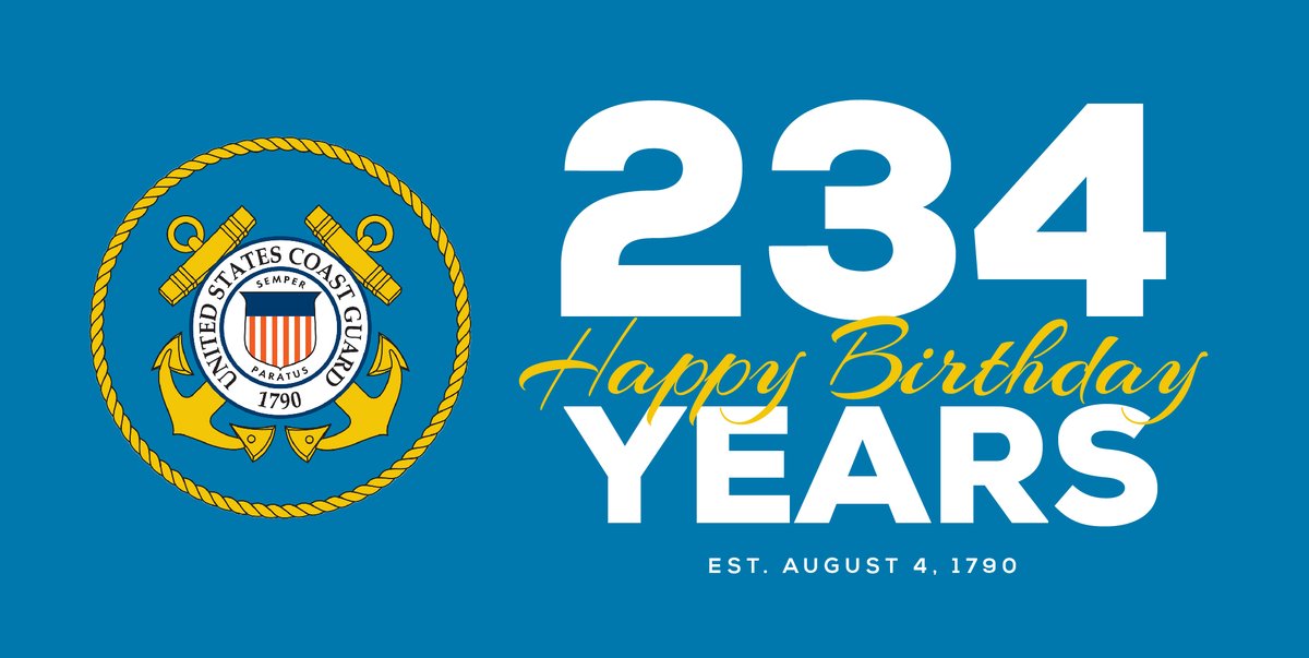 MeridianHQ's tweet photo. Happy 234th Birthday to the U.S. Coast Guard! Thank you for your unwavering dedication and service in protecting our shores and saving lives. Here's to many more years of excellence and bravery! https://t.co/zkiEpK8EtY
