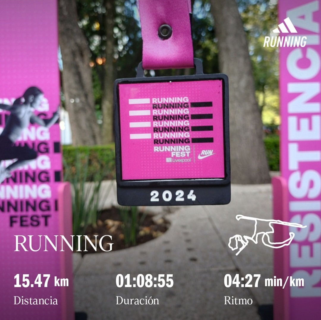 juliobikerun555's tweet photo. Corridos y entregados estos kilómetros, nada mal la duración ⏱️ #16K carrera #RunningFestLiverpool 🟣⚪️⚫️🏃💨 así estos domingueros y los que siguen... #RunningFest #YoElegiCorrer #ConLaMetaEnLaMente @Aca_Runners @ComuniRunners @ManicomioRunner @CorroAMiPaso @MeEncantaCorrer https://t.co/NQEdmTNo8v