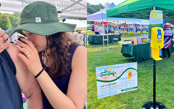 This was a special day at the <a href="/DragonheartVT/">Dragonheart Vermont</a> festival! 

Our Osher Integrative Oncology program was this year’s pledge partner and @UVMMedCenter dermatology joined us to provide free skin checks! 

Thank you to the many organizers and paddlers who made the event a success!