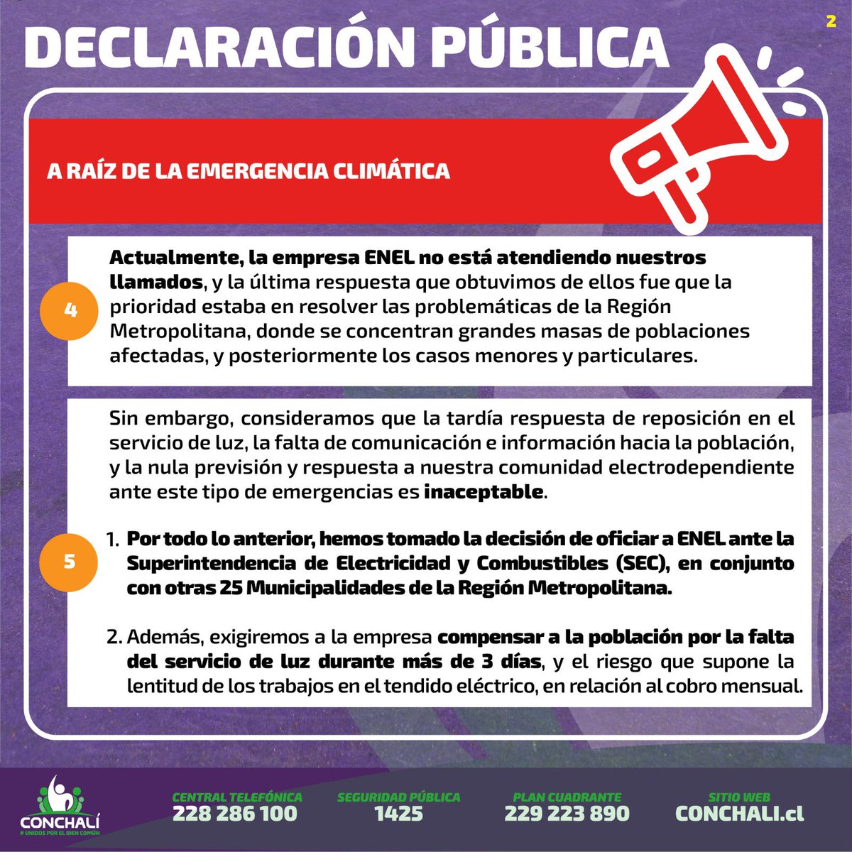 MuniConchalíOficial tweet media