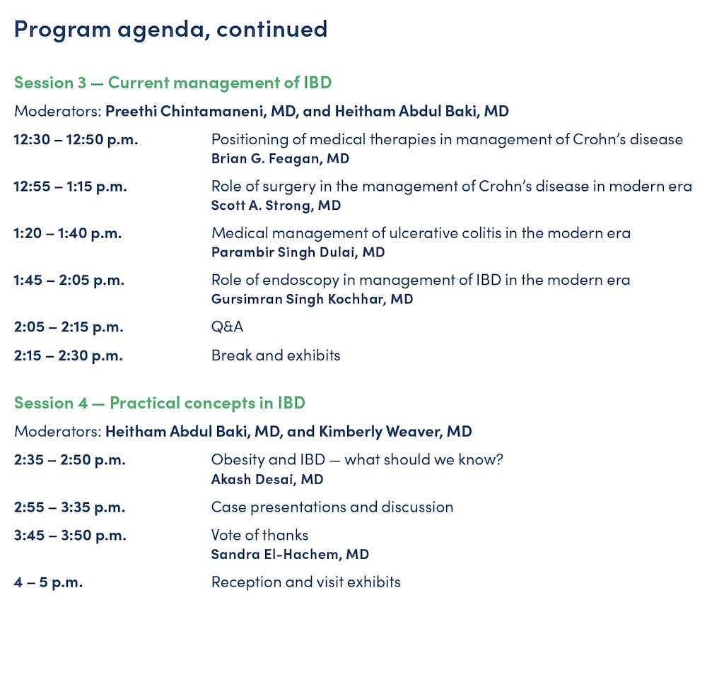 Gursimran Kochhar MD (@gkochharmd) on Twitter photo Join us for an exciting day of #IBD learning.
-> Stellar faculty
-> All pertinent clinical topics
-> Fellowship Grants available
Register at: cme.ahn.org/content/6th-an…
<a href="/PDulaiMD/">Parambir Dulai</a> <a href="/FezaRemziMD/">Dr Feza Remzi</a> <a href="/DCharabaty/">Aline Charabaty, MD, FACG, AGAF</a> <a href="/EdBarnesMD/">Edward Barnes MD MPH</a> <a href="/GIdietitian/">Kelly Issokson MS RD LDN (she/her)</a> <a href="/alimentiv/">Alimentiv</a> #brianfegan <a href="/FarrayeIBD/">Francis (Frank) Farraye, MD, MSc</a> <a href="/PhilFleshnerMD/">Phillip Fleshner MD</a> Join us for an exciting day of #IBD learning.
-> Stellar faculty
-> All pertinent clinical topics
-> Fellowship Grants available
Register at: cme.ahn.org/content/6th-an…
<a href="/PDulaiMD/">Parambir Dulai</a> <a href="/FezaRemziMD/">Dr Feza Remzi</a> <a href="/DCharabaty/">Aline Charabaty, MD, FACG, AGAF</a> <a href="/EdBarnesMD/">Edward Barnes MD MPH</a> <a href="/GIdietitian/">Kelly Issokson MS RD LDN (she/her)</a> <a href="/alimentiv/">Alimentiv</a> #brianfegan <a href="/FarrayeIBD/">Francis (Frank) Farraye, MD, MSc</a> <a href="/PhilFleshnerMD/">Phillip Fleshner MD</a>