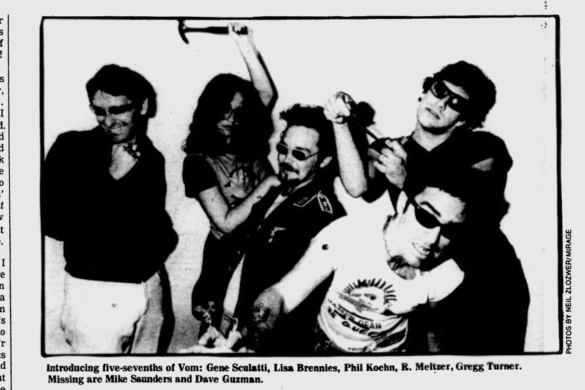 The Village Voice Oct 24, 1977
Vom Is Busting Out All Over
books.google.com/books?id=-ABOA…