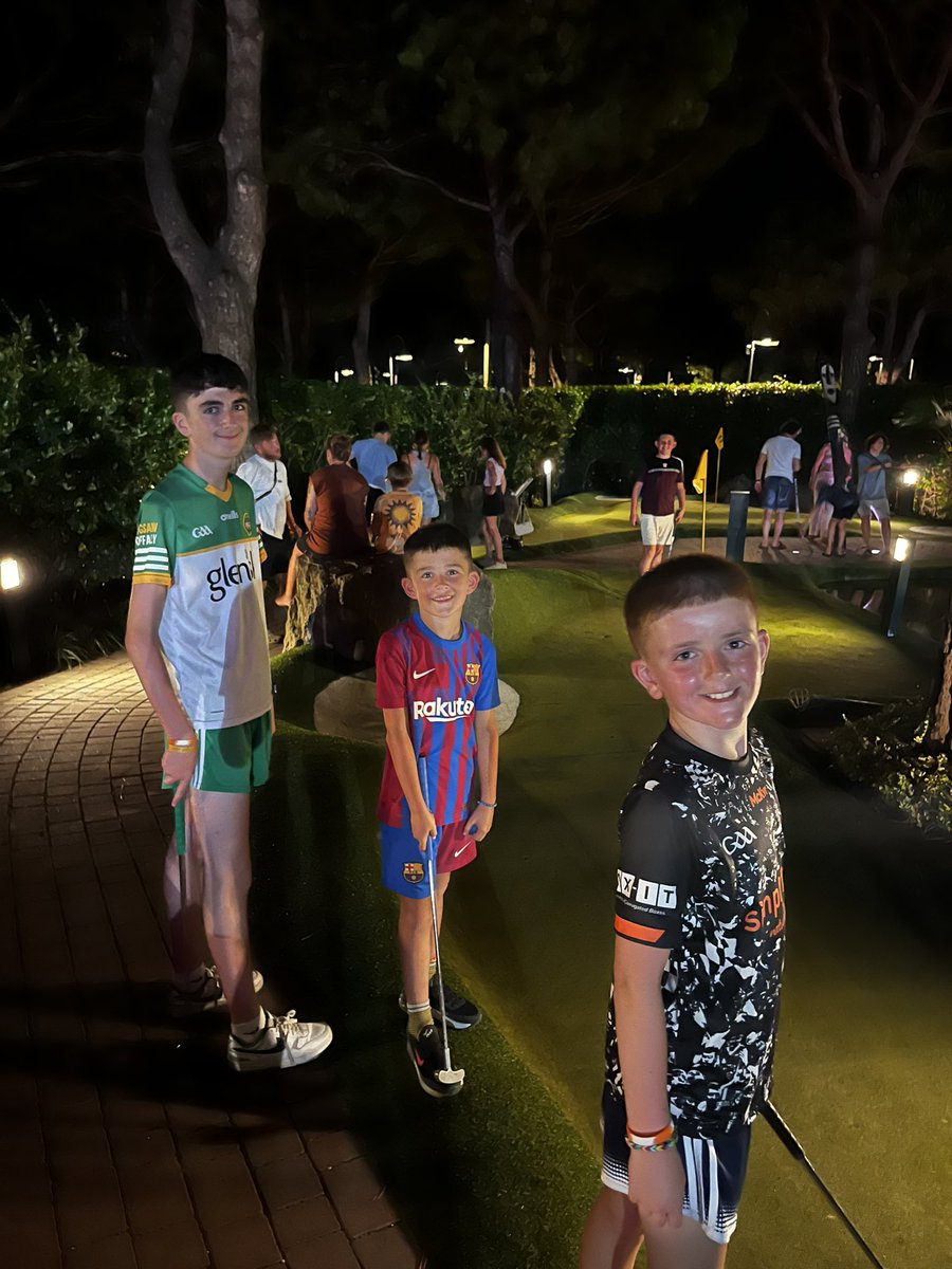 No Gold medals in crazy golf either 🤷🏻‍♂️