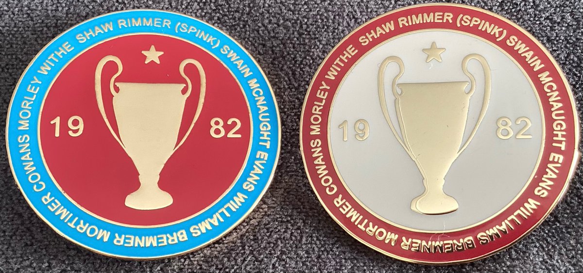 FBadgeman's tweet image. Limited Edition 1982 Tribute Enamel Pin Badges, Fantastic Quality And Only 50 Pairs Ever Produced. Total Price For Both Badges Including UK Postage &amp;amp; Packaging Is £10.99. Available To Purchase With Confidence From My Shop ksdbadges.etsy.com  Retweet’s Greatly Appreciated