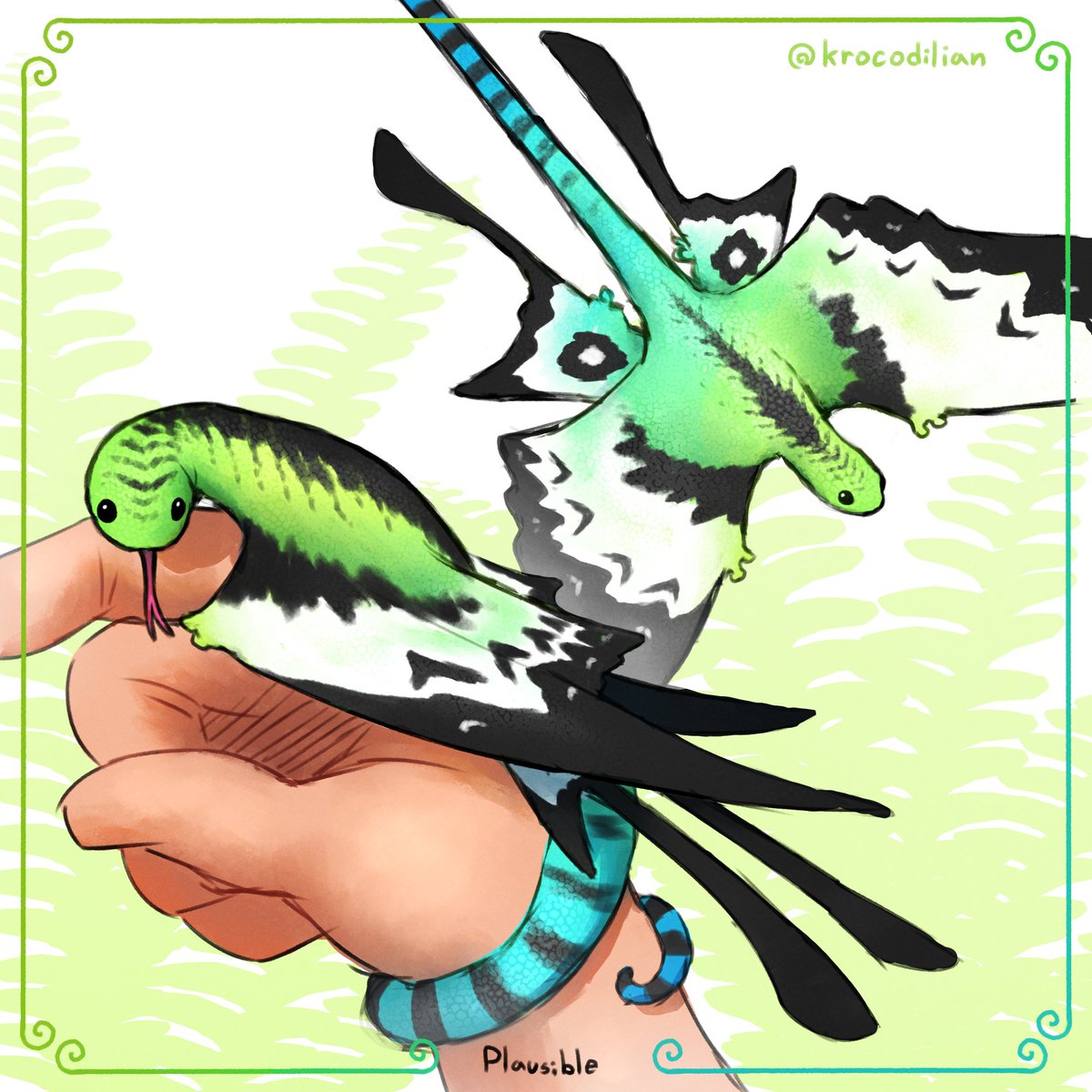 krocodilian's tweet photo. Plausible 🦎 #smaugustcircle #smaugust2024 #smaugust https://t.co/Bqc0PMa72g