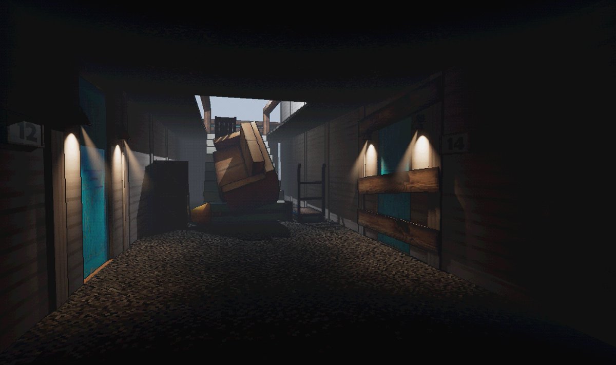 DeepInfection's tweet photo. demo version of the apartments hallway- Let us know if you would be interested in testing the demo! #screenshotsaturday #screenshotsunday #UnrealEngine #UnrealEngine5 #indiegame #gamedev #indiegames #IndieGameDev #indiedevhour #indie #gamedesign https://t.co/HaBEmGQdL8