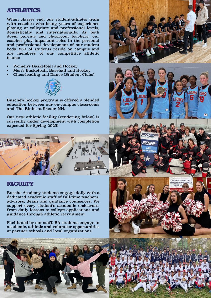 BuscheAcademy's tweet image. 2024 &amp;amp; 2025 GRADS READ BELOW. 

Finish your Senior Year, or do a PostGrad program at one of the fastest growing programs in New England! 

#LionsWelcome!