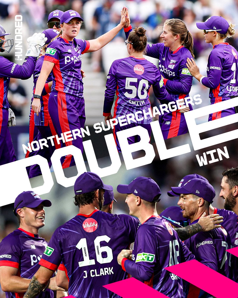 ✅✅

Just too good. 

#TheHundred | The Northern Derby ⚔️