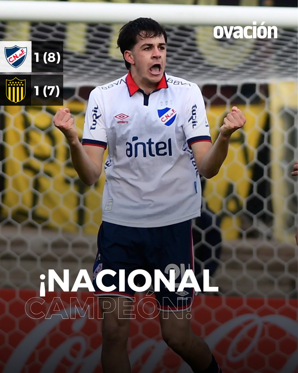 ¡NACIONAL CAMPEÓN DEL TORNEO INTERMEDIO!