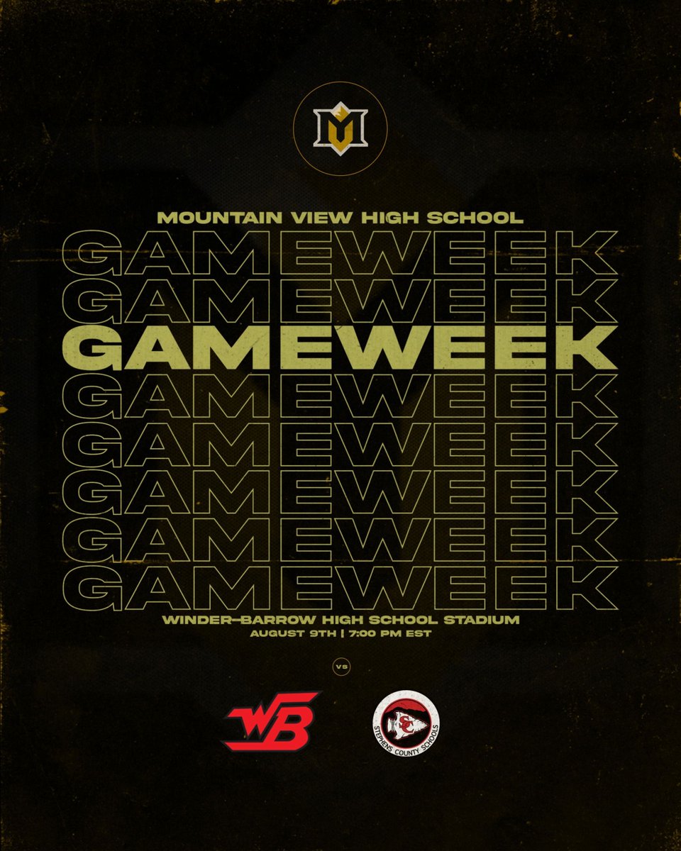 Mountain View Bears Football (@mvfootballbears) on Twitter photo It's game week at The View! Join us this Friday at Winder-Barrow High School Stadium @ 7 PM to see the Bears scrimmage Stephens County HS and Winder-Barrow HS! #ATTACK24 It's game week at The View! Join us this Friday at Winder-Barrow High School Stadium @ 7 PM to see the Bears scrimmage Stephens County HS and Winder-Barrow HS! #ATTACK24