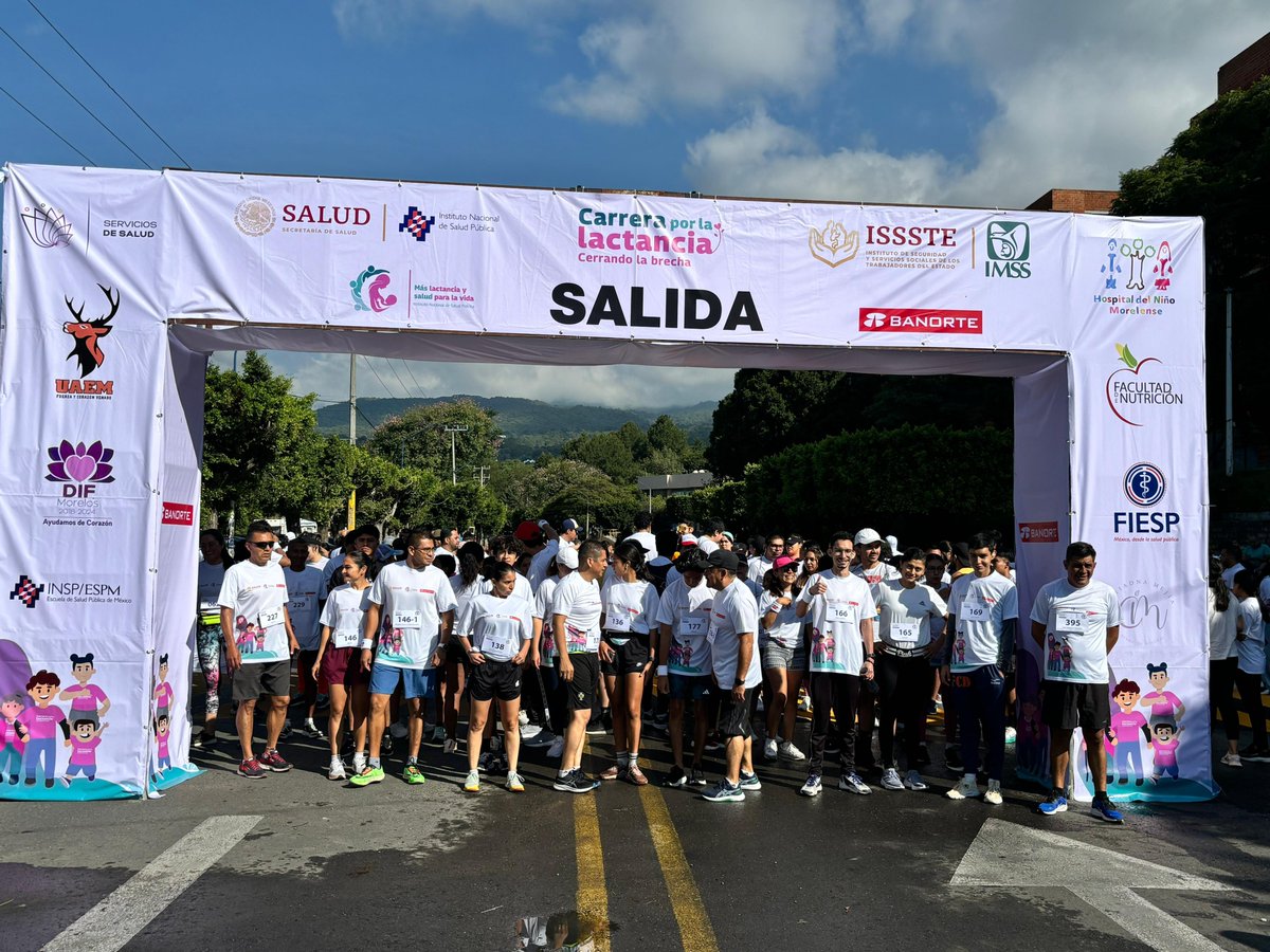 1CINyS's tweet image. ¡Hoy se llevó a cabo la Carrera/Caminata por la Lactancia Materna Cerrando la Brecha!🤱🏻🏃🏻

El evento contó con la participación del Comité de Lactancia, para apoyar, promover y proteger la lactancia materna. 

#maslactancia #cerrandolabrecha #crianzasaludable #SMLM2024