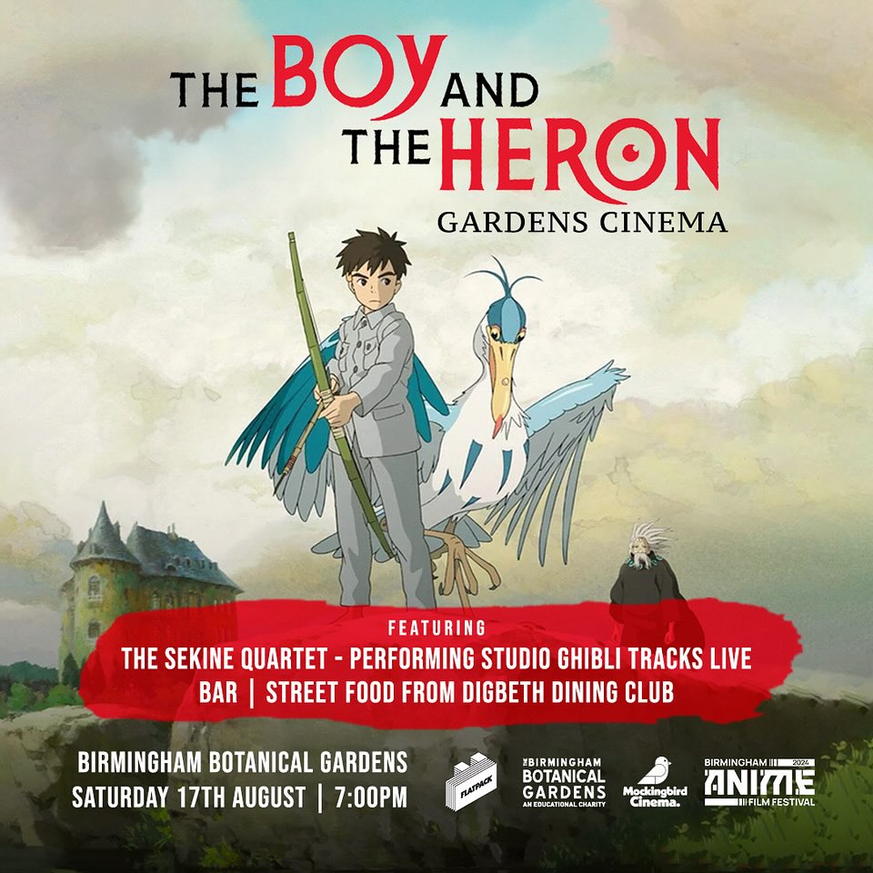 baff_uk's tweet photo. New Post - Why you should watch #TheBoyAndTheHeron by @Dragonsam89
https://t.co/9XSEKzTyox
#Ghibli #OutdoorScreening #streetfood #StringQuartet https://t.co/9pd2xSkIAK