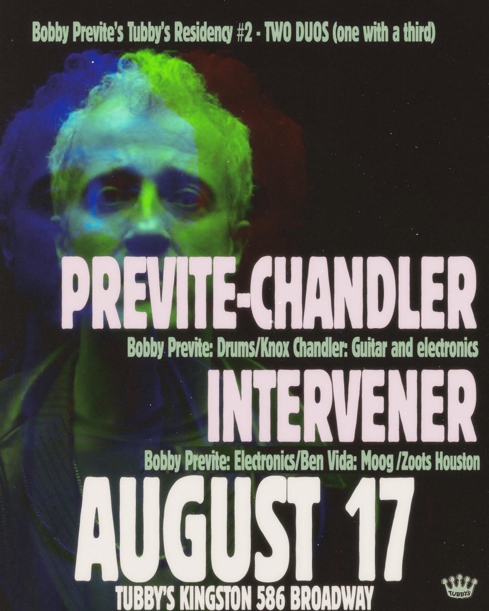 AUGUST 17 @ TUBBY'S in KINGSTON NY - mailchi.mp/baeff9b055ee/b…