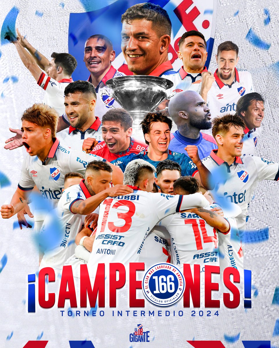 CNdeFhistoria's tweet photo. 🏆🇺🇾 El Decano logró conquistar el torneo intermedio del Campeonato Uruguayo, alcanzando su título oficial #1️⃣6️⃣6️⃣ y siendo el club mas laureado, tanto a nivel local como internacional

⚔️ Esta victoria clásica de @Nacional representa la 1️⃣9️⃣° Final Clásica Oficial que ostenta el Decano del Fútbol Uruguayo

✅🏆⚔️Finales clásicas oficiales
@Nacional domina 1️⃣9️⃣-1️⃣4️⃣

✅🏆 Al igual que las remontadas, las finales clásicas también son ganar “A lo Nacional”