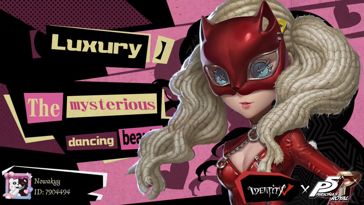 axcellrdz's tweet image. I&apos;m playing Identity V. Fancy a game?