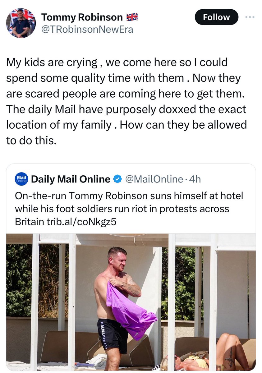 Dreadful stuff. Everyone should be allowed to travel to safe countries seeking sanctuary without being hounded out and made to feel unwelcome. Solidarity, Tommy.