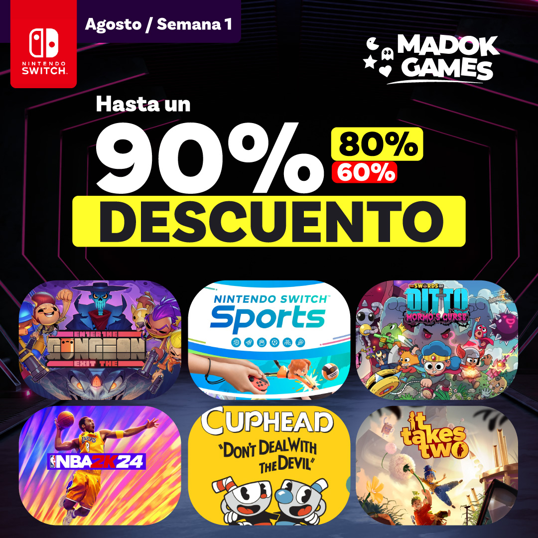 Regresaron los descuentos semanales para tu Nintendo switch, ahora con nuevos juegos, novedades y noticias, no te lo pierdas! 🎮
youtu.be/k2ZsVgZTIkY