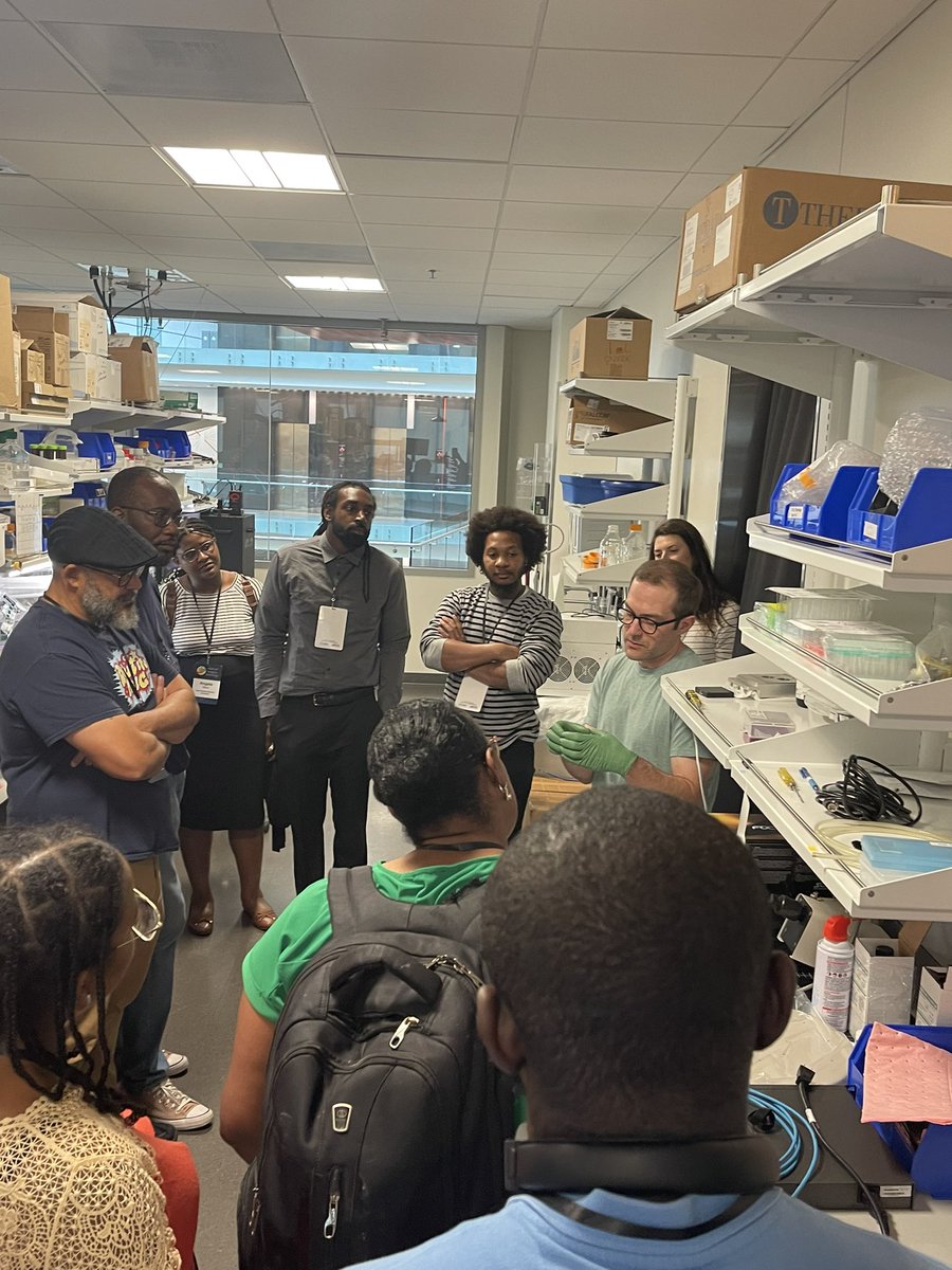 Delissa McMillen (@delissa76) on Twitter photo #BlackjoyinNeuro is also talking a group from PAIR UP! Through the imaging department <a href="/AllenInstitute/">Allen Institute</a> and show the Spatial Transcriptomics lab and introducing them to my team!! #BINweek24 #BlackinNeuro #BlackjoyinNeuro is also talking a group from PAIR UP! Through the imaging department <a href="/AllenInstitute/">Allen Institute</a> and show the Spatial Transcriptomics lab and introducing them to my team!! #BINweek24 #BlackinNeuro